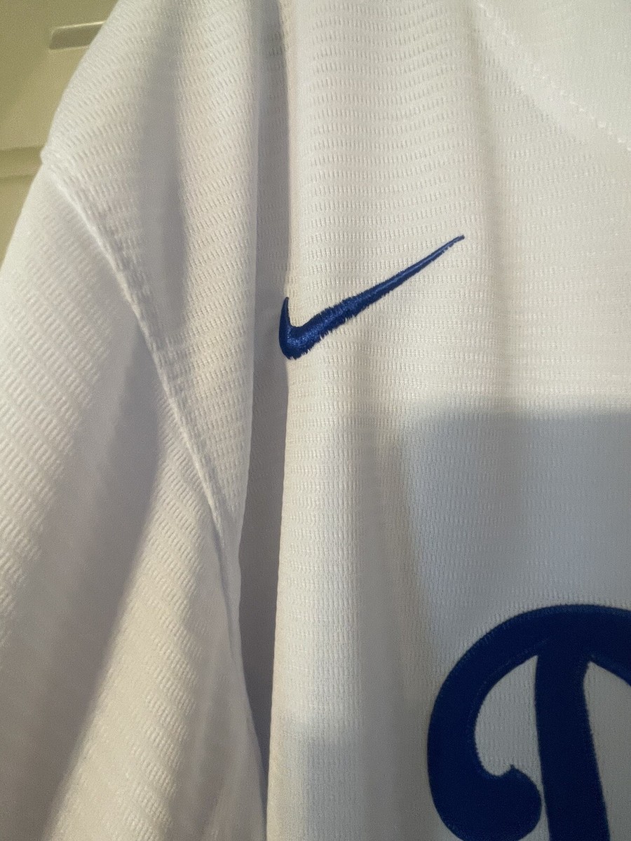 Shohei Ohtani #17 Los Angeles Dodgers White Jersey Men's XL