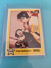 1990-91 7th Inning Sketch WHL # 98 FRAN DEFERENZA TRI CITY AMERICANS