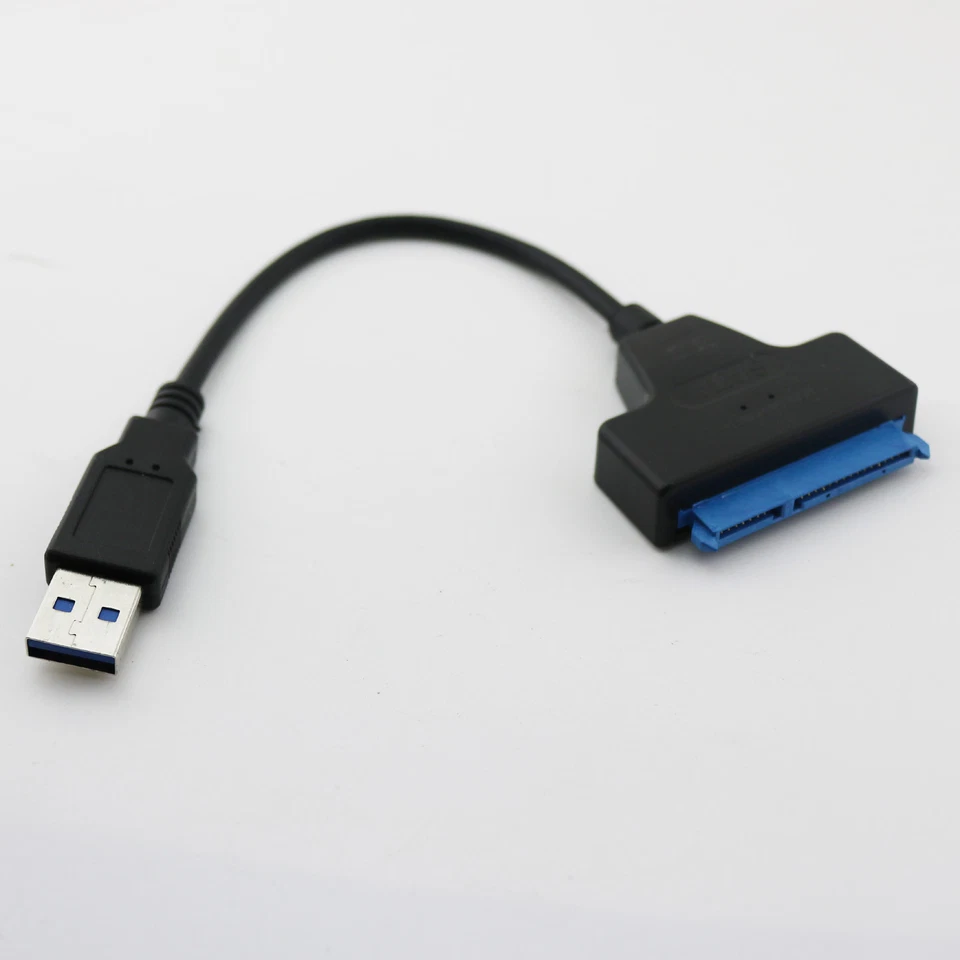 USB 3.0 to SATA 22pin (7Pin + 15Pin) Female Data Adapter Cable for 2.5" SSD 20CM - Image 2 of 4