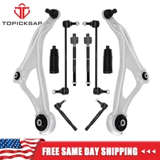 Front Lower Control Arm Sway Bar Tie Rod Set of 10Pc For 2013 2014 Nissan Altima
