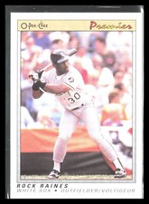 Tim Raines 1991 O-Pee-Chee Premier #97     Chicago White Sox