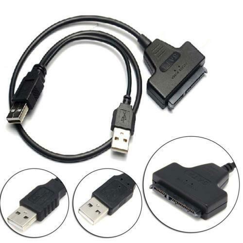 Cable adaptador SATA 7+15 22 pines a 2.0 para unidad de disco duro portátil 2.5 discos duros | eBay