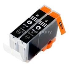 2 CANON Patronen mit Chip CLI8 black MX700 MX850 IX4000 IX5000 Pro9000