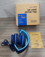 AILIHEN C8 Blue Wired Headphones BB3