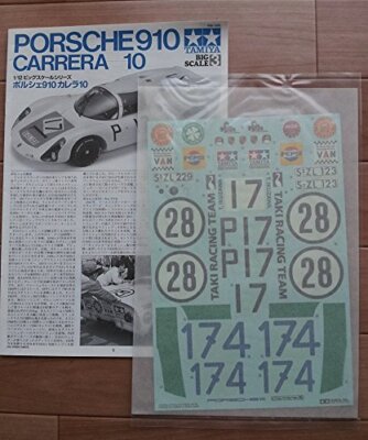 TAMIYA 1/12 PORSCHE910 CARRERA 10 with NEW DECALS & P/E Parts2 | eBay