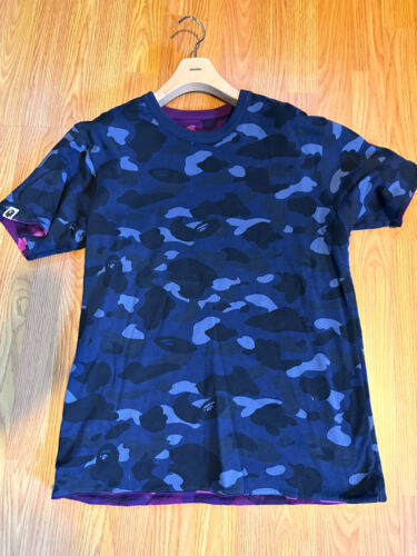 BAPE Shark T-shirt Multicamo x Black A Bathing Ape Size M