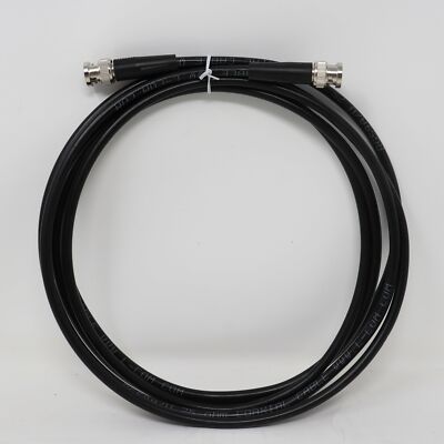 L-com Koaxiales RF-Kabel RG59A BNC-Stecker Male/Male 10 ft Schwarz CC59A-10
