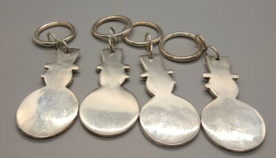 Lot Of (4) Frosty The Snowman 3'' Keychains