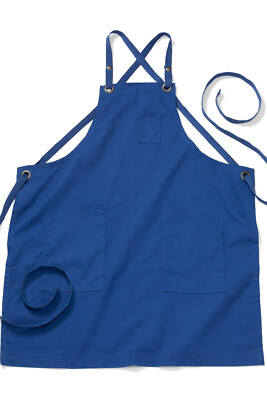 Edwards Unisex Twill Bib Apron - 9043 FREE SHIPPING!