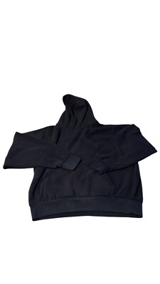 Yeezy X Gap Polar Fleece Black Hoodie Size XL With Bag.