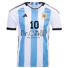 adidas Men's Argentina Home Jersey Stadium Messi- two star HF2158