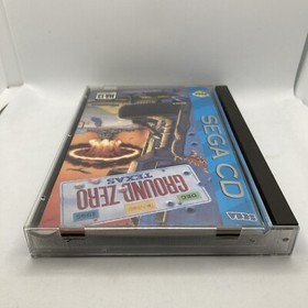 Ground Zero Texas (Sega CD, 1993) Complete CIB
