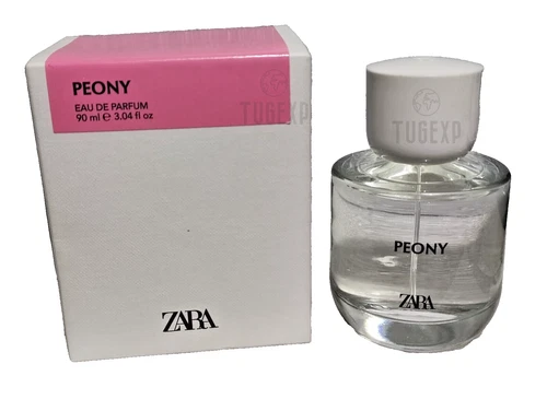 Zara Peony 90 ml 3.0 fl. oz Eau De Parfum Woman Edp Fragrance Perfume Brand New