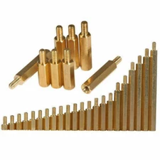 M3 M4 Brass Male-Female Hex Standoff Screw Spacer Pillar Brass Hex support