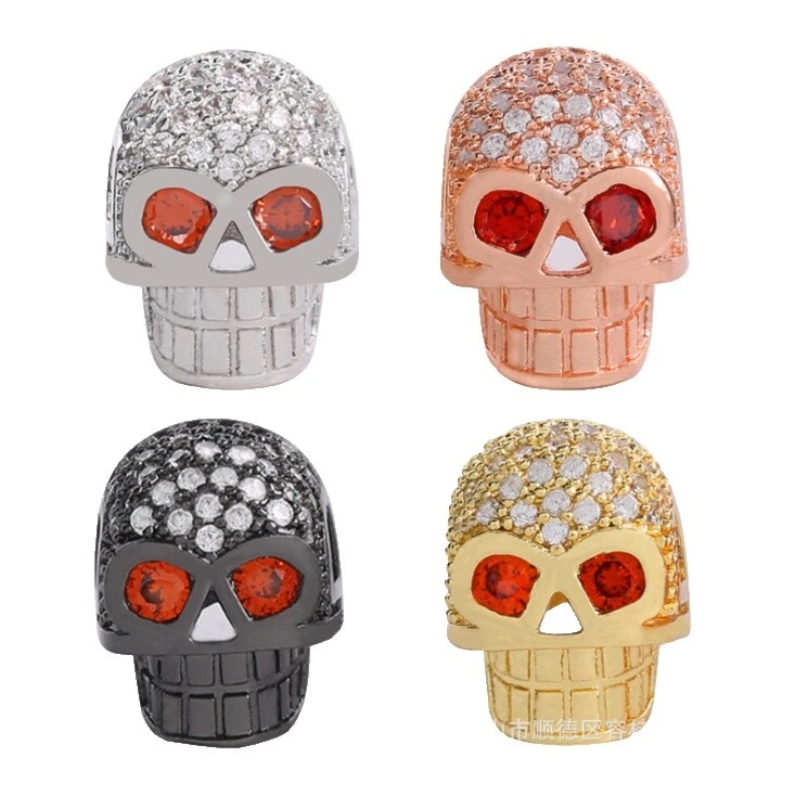 Cuentas Espaciadoras Redondas de latón y Tapones