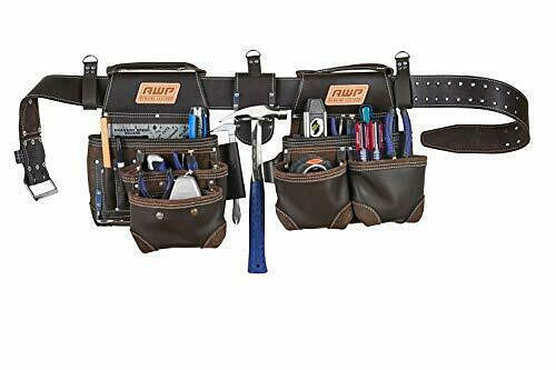 AWP TrapJaw Oil-Tan Leather Tool Rig (L-903-1) Brown BRAND NEW