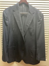 Bespoke Italian Made Loro Piana Four Seasons 130's Patch Pocket Jacket 50L