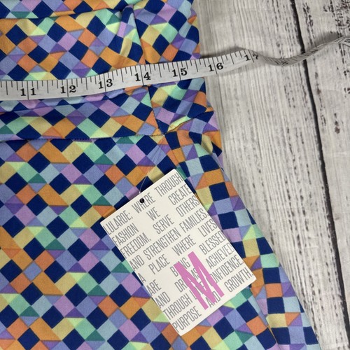 NWT LULAROE MAXI SKIRT LONG MODEST WOMEN'S SIZE M CHECKED SIMPLY COMFORTABLE - Picture 8 of 15