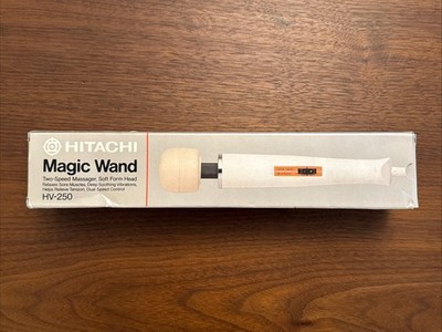 Vtg Original Hitachi Magic Wand Two Speed Corded Electric Massager