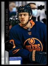2020-21 Upper Deck #553 Slater Koekkoek Edmonton Oilers Hockey Card