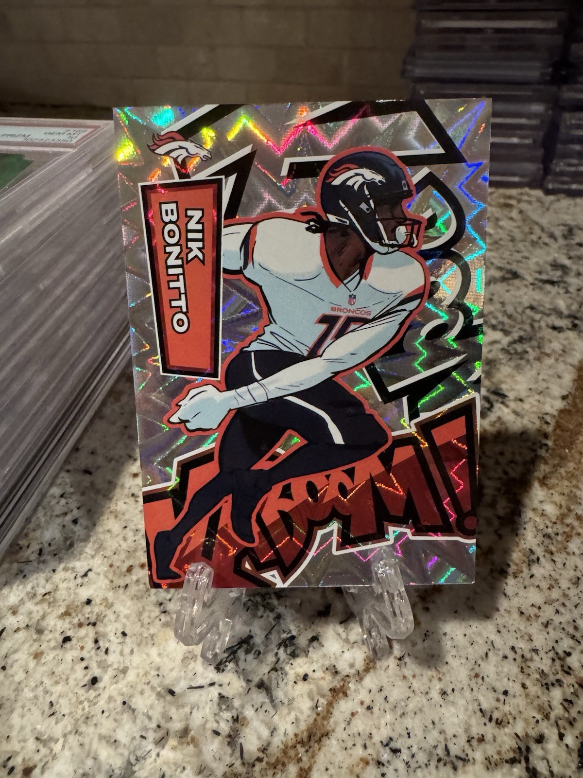 2025 Panini Absolute Nik Bonitto Vertical Kaboom! #12 SSP Case Hit