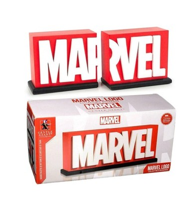 Gentle Giant Studios Official MARVEL Logo Bookends Limited Edition Collectible