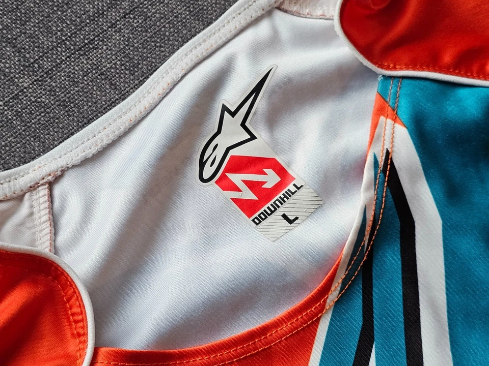 Alpinestars Descenso Motocross Vista Jersey Manga Corta Montar Camisa Talla M o Foto 3 de 4