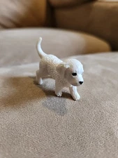 Schleich English Cream Golden Retriever puppy WHITE LABRADOR PUP DOG 