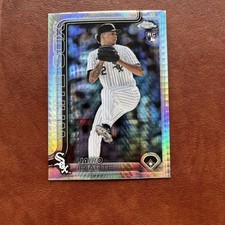 Jairo Iriarte Prism Refractor 2025 Topps Chrome #145 RC Rookie White Sox
