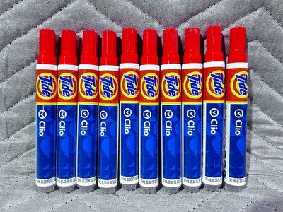 (10) Tide To Go Instant Laundry Stain Remover Pen and Spot Cleaner