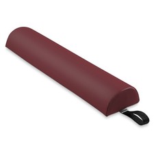 6" Massage Table Half Round Bolster Pillow Headrest Cushion - Burgundy