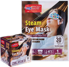 Steam Eye Mask 20 Pack   Warm Compress Eye Cover for Relief for Dry Eyes, Dispos