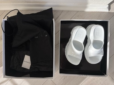 Givenchy Marshmallow Slides White 37 US Size 7