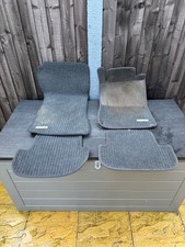 Mercedes Clk W208 Floor Mats..Black Ribbed All Four.. 1998-2003..Genuine..