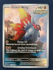 Pokemon Slither Wing 203/182 SV04 Paradox Rift Full Art Holo Illustration Rare on eBay