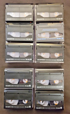 Lot of 10 Maxell GX Metal 8mm MP 120 Cassettes Variety W Cases - Clean Set G10