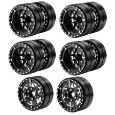 1.9" Dually Beadlock Wheels 2PCS/4PCS Aluminum RC Twin Wheel Set Compatible w...