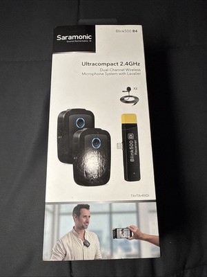 Saramonic Blink 500 B4 Camera-Mountable Wireless Lavalier Microphone System