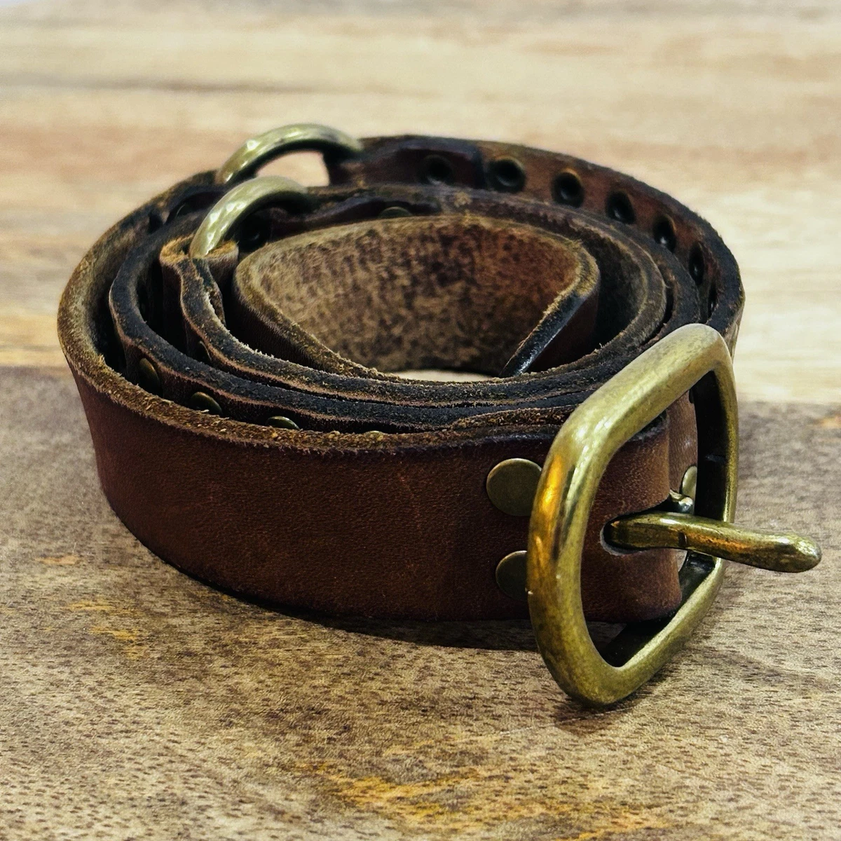 Lucky brand headed Brown Leather Belt size large Lucky Brand Leather Brown Belts for Women for sale | eBay main image 4