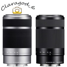 Sony E 55-210mm F/4.5-6.3 OSS Lens Telephoto for Sony E Mount Silver / Black