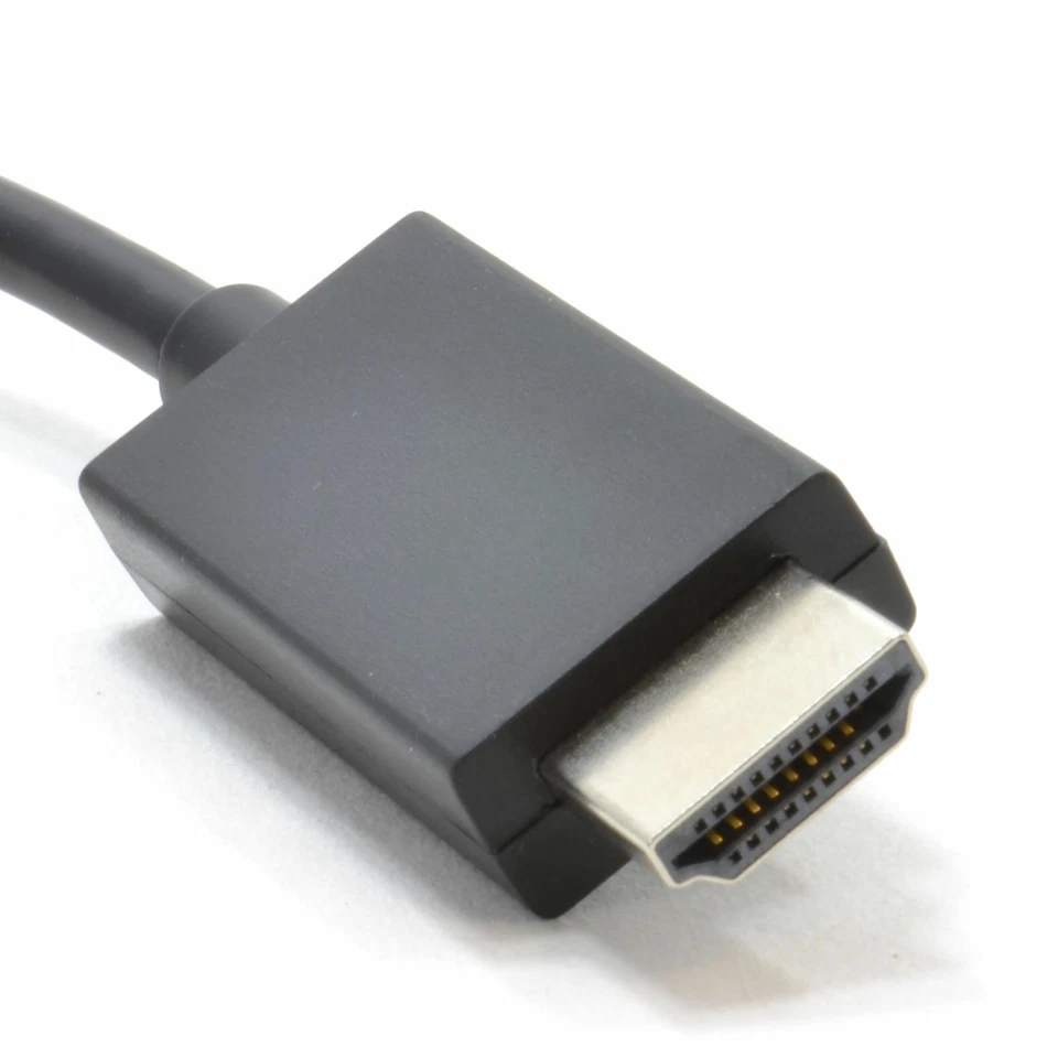 1m Mini Displayport Zu HDMI Kabel für Mac Zu TV Video & Audio Schwarz [008509] - Bild 3 von 4