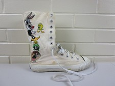 LOONEY TUNES - KEDS - Vintage 1993 Size 8 Shoes Mid-Calf Woman's WF-4599M Worn