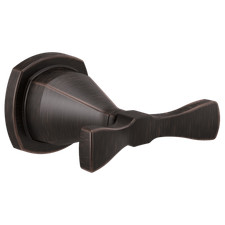 Delta Stryke 77638-RB Double Robe Hook - Venetian Bronze