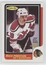 1986-87 O-Pee-Chee Rich Preston #61 1m8