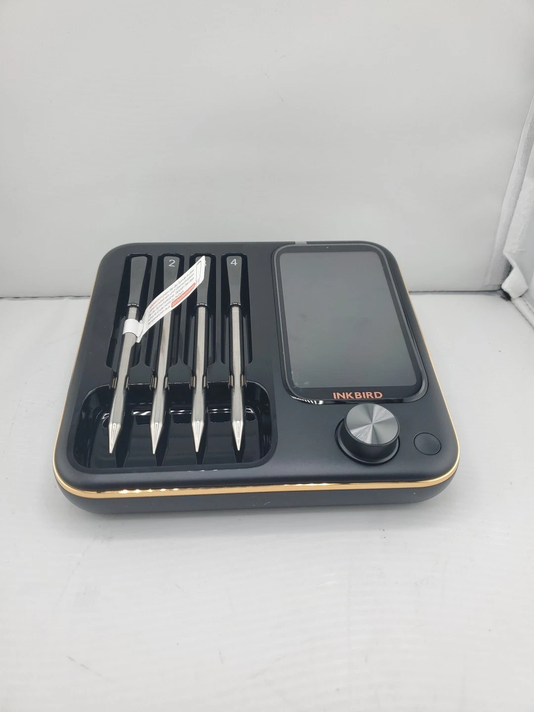 INKBIRD WiFi Wireless Meat Thermometer with 360°Readable LCD Standalone...