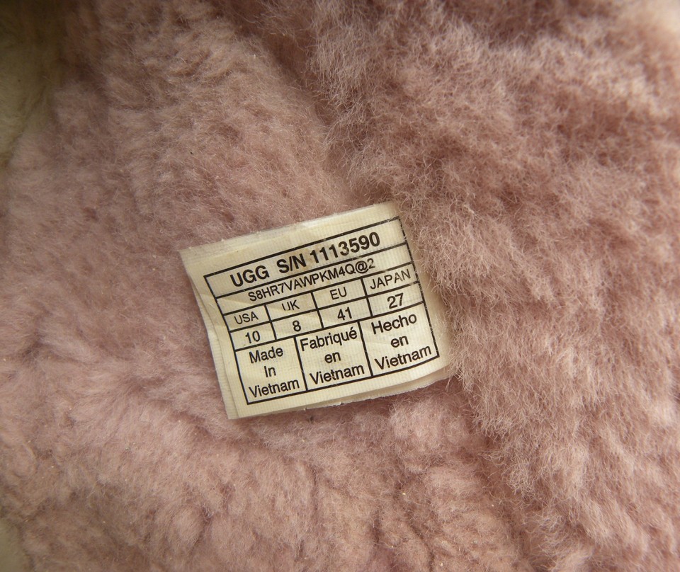 Size 10 UGG Women s Classic Mini Ankle Boots Pink eBay