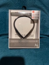 AfterShokz Titanium Bone Conduction Wireless Bluetooth Headphones Black