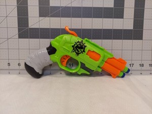 Nerf N-strike Elite Zombie Strike Doublestrike Blaster W/ 2 Green Darts Works 