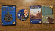 Bully PS2 Disc, Case, Manual, & Map Poster Complete CIB Sony PlayStation 2 Black