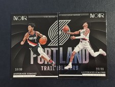 2023-24 PANINI NOIR Anfernee Simons /99 Association Edition Icon Edition#76 #6